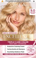 L’Oréal Paris hajfesték - EXCELLENCE Creme - 9.0 Very Light Blonde