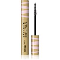 Dermacol Extreme Definition dlouhotrvající řasenka pro objem odstín Deep Black 11 ml
