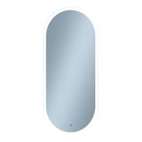 Lustro łazienkowe led barwa neutralna owalne 45x105 cm Venti Elipson