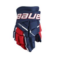 Rukavice Bauer Supreme M5Pro S23 JR, Junior, tmavo modrá-červená-biela, 10"