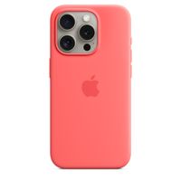 IPHONE 15 PRO SILICONE CASE MAGSAFE GUAVA