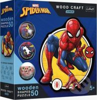 Trefl Wood craft Junior puzzle Sila Spidermana 50 - puzzle z kategorie Maxi dílky