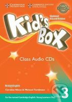 Kid´s Box 3: Class Audio CDs (3) British English, Updated 2nd Edition - audiokniha z kategorie Jazykové učebnice a slovníky