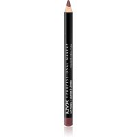 NYX Professional Makeup Slim Lip Pencil ajakceruza árnyalat 809 Mahogany 1 g