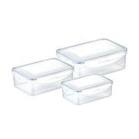 Dóza FRESHBOX 3ks, 1,0 - 1,5 - 2,5 l, obdĺžníkova