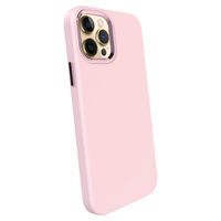 Premium case s MagSafe pro Apple iPhone 12 Pro - Vlastné gravírovanie - Ružová
