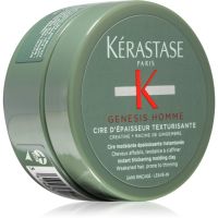 Kérastase Genesis Homme Cire D'Épaisseur Texturisante стилизираща моделираща паста за тънка и изтощена коса за мъже 75 мл.