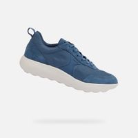 Light blue men's sneakers Geox Xtors - Men