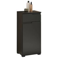 MID.YOU SPODNÁ SKRINKA, čierna, čierna, 40/85/32 cm