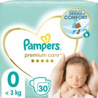 Pampers Premium Care Size 0 одноразові підгузки < 3kg 30 кс