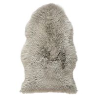 Linea Natura OVČIA KOŽUŠINA, 60/90 cm, strieborná