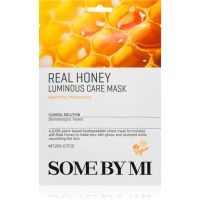 Some By Mi Clinical Solution Honey Luminous Care Mask fehérítő gézmaszk 20 g