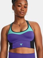 Under Armour Pjt Rck Lets Go LL Infty Bra Purple Sports Bra