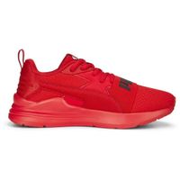 Puma WIRED RUN PURE JR Юношески обувки за свободното време, червено, размер 36
