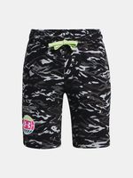 Under Armour UA Rival Fleece Anaml Kinder Shorts Schwarz