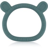 Petite&Mars Silicone teether Teddy прорізувач для дітей від народження Misty Green 1 кс