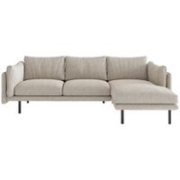 Livetastic ROHOVÁ SEDAČKA, textil, šampanská