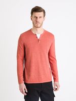 Celio Gelano Pullover Orange