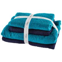Vossen SADA RUČNÍKŮ A OSUŠEK, modrá
