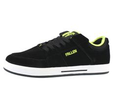 buty street - Trooper Black - FALLEN - FMU1ZA11 BLACK GRAY LIME C 45