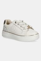 Michael Kors sneakers pentru copii JORDANA MCCLAIN culoarea bej, MK02731272