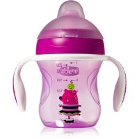 Chicco Training Cup Purple тренувальний кухоль з ручками 6 m+ 200 мл