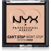 NYX Professional Makeup Can't Stop Won't Stop Mattifying Powder matirajući puder nijansa 04 Meduim 6 g