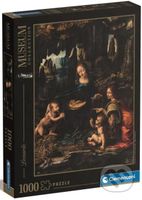 Puzzle Leonardo da Vinci: Madona ve skalách - puzzle z kategorie Umělecké