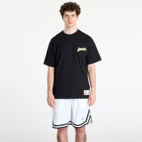 T-shirt Mitchell & Ness NBA Double Hit Ss Pocket Tee Vintage Logo Lakers Black M
