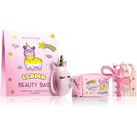 BrushArt KIDS Llama beauty bag darilni set Llama beauty bag pink(za otroke)