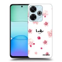 Silikónový prehľadný obal pre Xiaomi Redmi 13 4G - Hello there