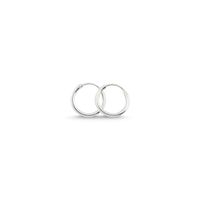 Olivie Strieborné náušnice 12mm KRÚŽKY 3128