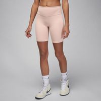 Jordan Sport Wmns High-Waisted 7" Bike Shorts Particle Beige - Dámske - Kraťasy Jordan - Hnedé - FN7325-207 - Veľkosť: S