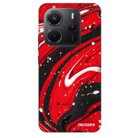 Fashion Case pre Xiaomi Redmi Note 14 5G - Red black