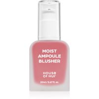 House of Hur Moist Ampoule Blusher fard de obraz lichid culoare 06 Cherry Blossom 20 ml