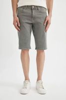 DEFACTO Slim Fit Jean Bermuda Shorts