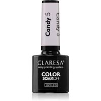 Claresa SoakOff UV/LED Color Candy Gel-Nagellack Farbton 5 5 g