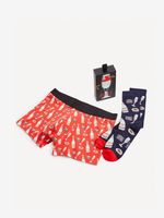 Celio Boxerky a Socken Rot