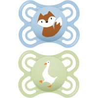 MAM Perfect 0+m, dbl box Schnuller Blue/ Green 2 St.