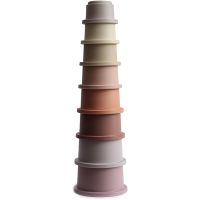 Mushie Stacking Cups Toy іграшка 3в1 Petal 8 кс