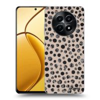 Silikónový čierny obal pre Realme 12X - Dots