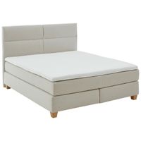 Beldomo - Sleep BOXSPRINGOVÁ POSTEĽ, 180/200 cm, textil, béžová