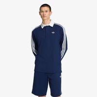 T-shirt adidas 3-Stripes Rugby Longsleeve Polo Night Indigo S