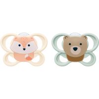 NUK Perfect Match Air 0-2 m пустушка Fox/Bear 2 кс