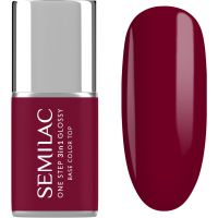 Semilac One Step 3in1 Glossy lac de unghii sub forma de gel culoare 570 Dark Raspberry 7 ml