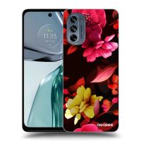 Silikónový čierny obal pre Motorola Moto G62 - Dark Peonny