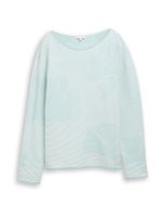 TOM TAILOR Pulover  menta / prljavo bijela