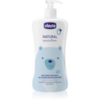 Chicco Natural Sensation Baby делікатний очищуючий гель для дітей від народження 0+ 500 мл