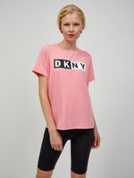 DKNY Koszulka Różowy