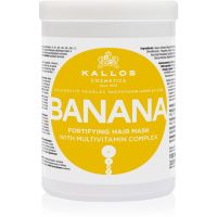 Kallos KJMN Professional Banana maska za okrepitev las z multivitaminskim kompleksom 1000 ml